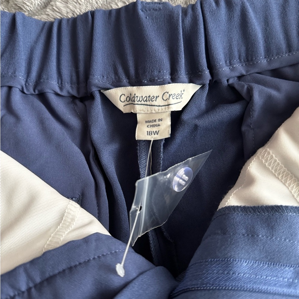 Coldwater Creek Ranch Blue Women's Dress Pants View 2